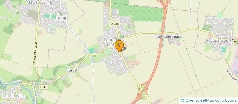 localisation de l'entreprise CHARJA  MAY-SUR-ORNE