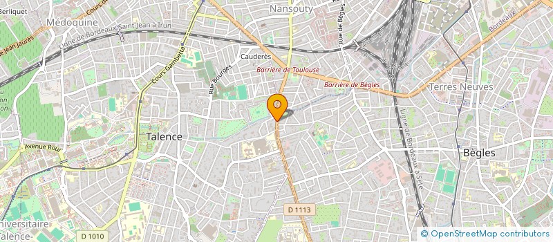 localisation de l'entreprise CHARK  TALENCE