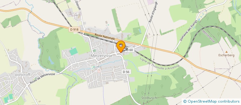 localisation de l'entreprise CHARL'AGRI  METZERVISSE