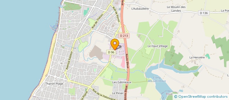 localisation de l'entreprise CHARL'INVEST  SAINT-MICHEL-CHEF-CHEF