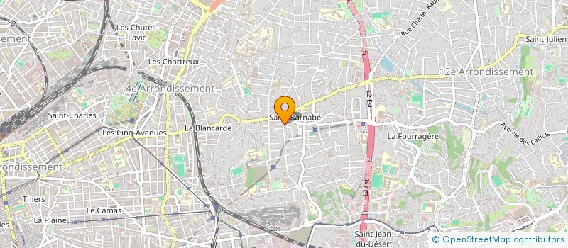 localisation de l'entreprise CHARLANCO  MARSEILLE