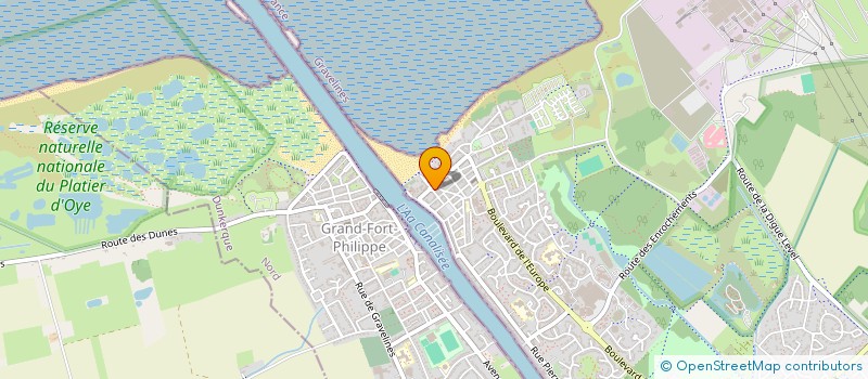 localisation de l'entreprise CHARLAUTO  GRAVELINES