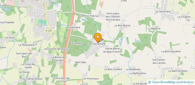 localisation de l'entreprise CHARLEB  HERIC