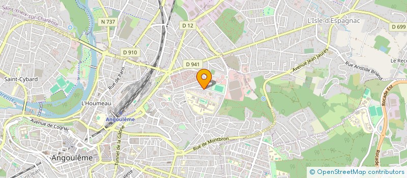 localisation de l'entreprise CHARLEINE  ANGOULEME