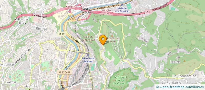 localisation de l'entreprise CHARLEMA INVEST  NICE