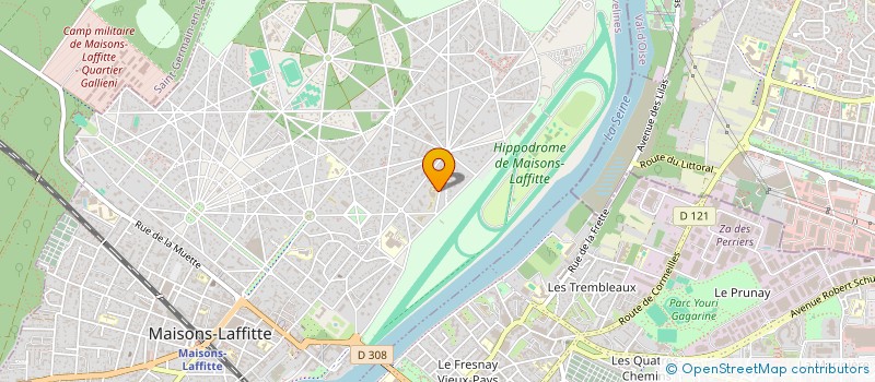 localisation de l'entreprise CHARLEMAGNE à MAISONS-LAFFITTE