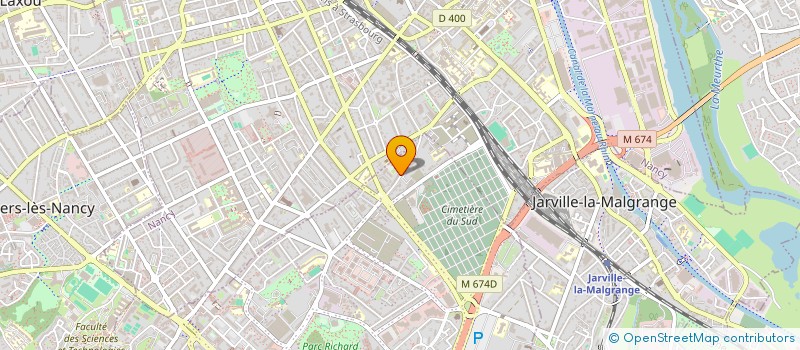 localisation de l'entreprise CHARLEMAGNE  VANDUVRE-LES-NANCY