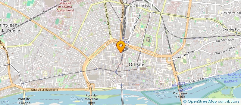 localisation de l'entreprise CHARLENE.B FACIALISTE à ORLEANS