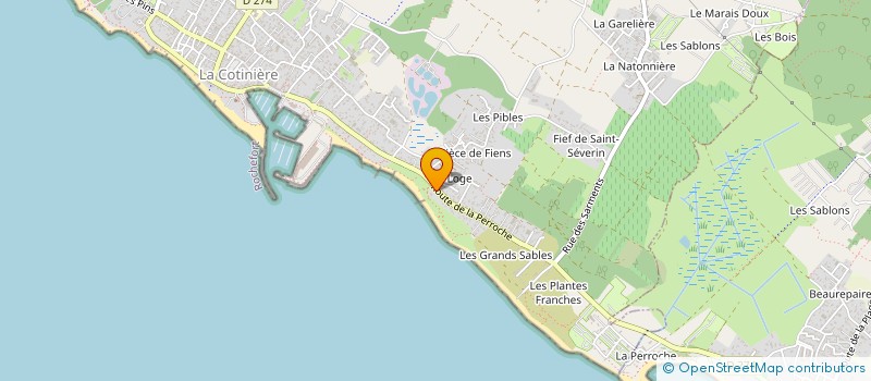 localisation de l'entreprise CHARLENE SARL  SAINT-PIERRE-D OLERON