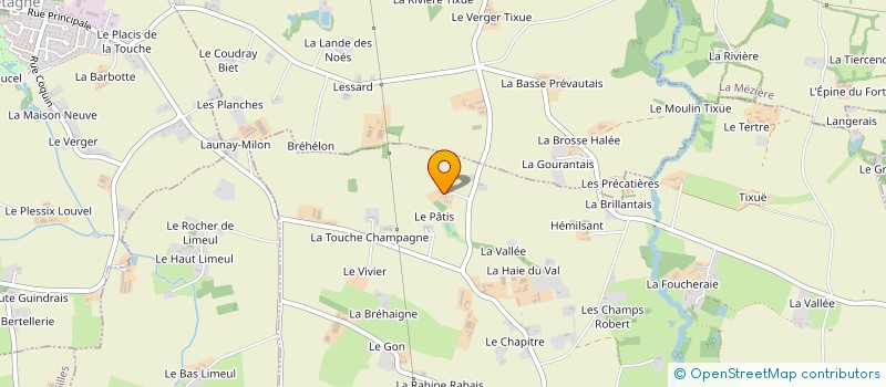 localisation de l'entreprise CHARLENNE  PACE