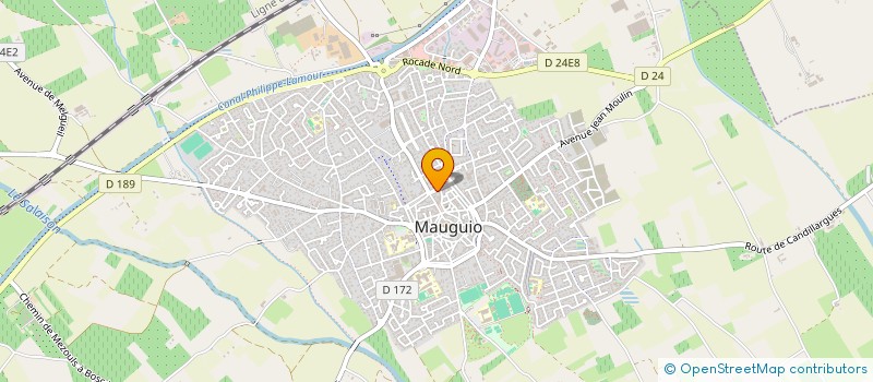 localisation de l'entreprise CHARLEO à MAUGUIO