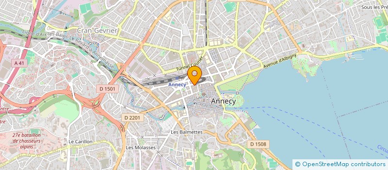 localisation de l'entreprise CHARLEO  ANNECY