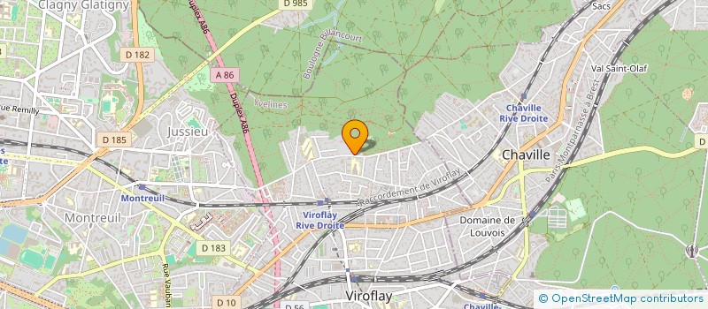 localisation de l'entreprise CHARLERY-DIDEROT  VIROFLAY