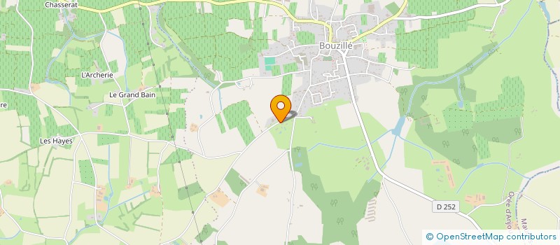 localisation de l'entreprise CHARLERY TP à OREE-D'ANJOU