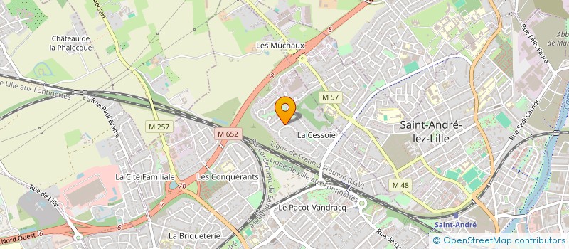 localisation de l'entreprise CHARLES 19 à LAMBERSART