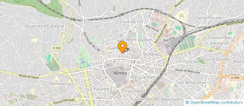 localisation de l'entreprise CHARLES  NIMES