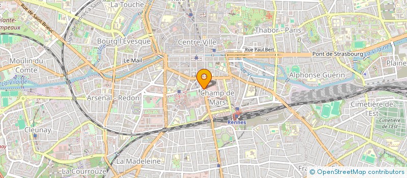localisation de l'entreprise CHARLES à RENNES