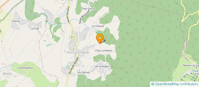 localisation de l'entreprise CHARLES AVRAM EXPERTISE ET CONSEIL  VIUZ-LA-CHIESAZ