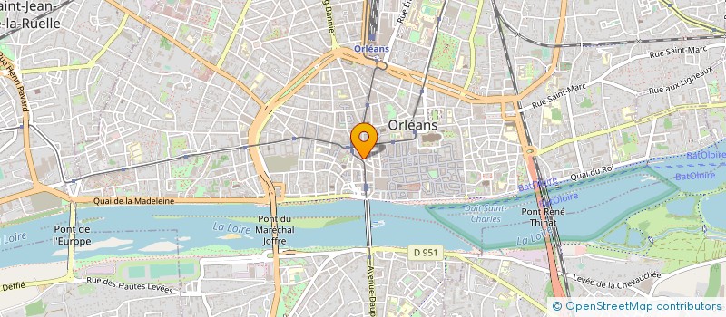 localisation de l'entreprise CHARLES CHAVANETTE à ORLEANS