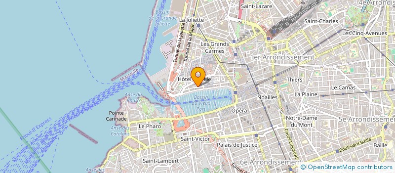 localisation de l'entreprise CHARLES COIFFURE à MARSEILLE