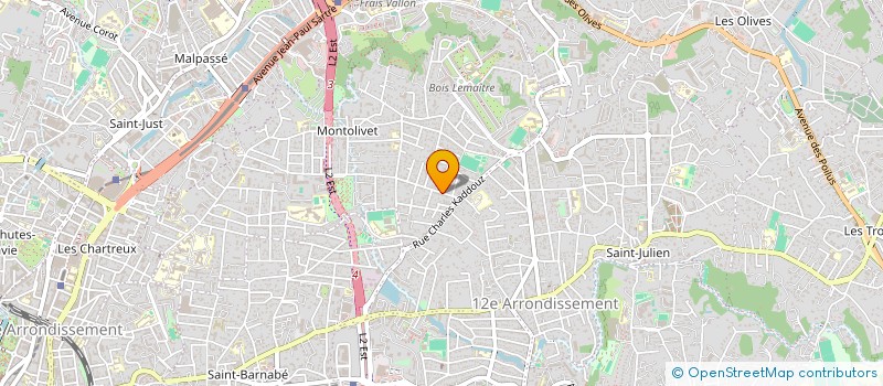localisation de l'entreprise CHARLES CONSEILS  MARSEILLE