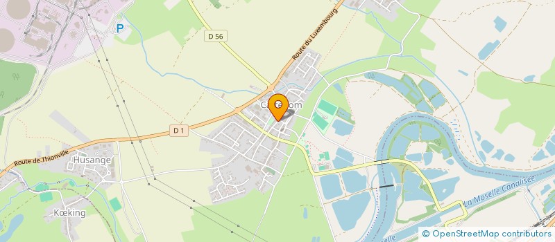 localisation de l'entreprise CHARLES COUTIER INDUSTRY  CATTENOM