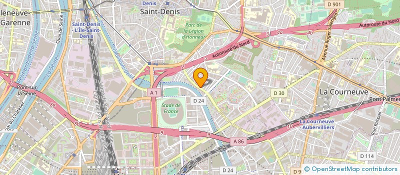 localisation de l'entreprise CHARLES CROS  SAINT-DENIS