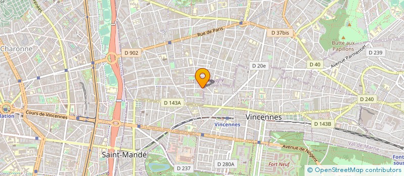 localisation de l'entreprise CHARLES.D RENOVATION à MONTREUIL
