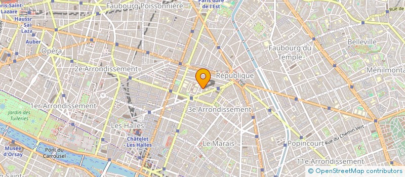 localisation de l'entreprise CHARLES-EDMOND HENRY ARCHITECTURE  PARIS