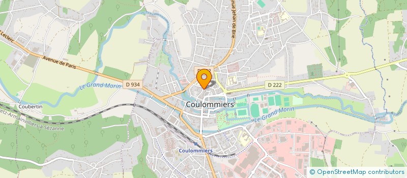 localisation de l'entreprise CHARLES EDOUARD à COULOMMIERS