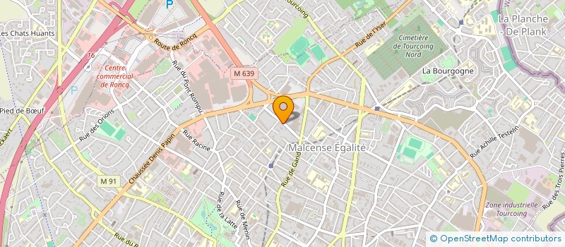 localisation de l'entreprise CHARLES ET CIE à TOURCOING