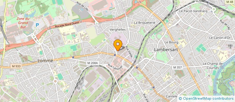 localisation de l'entreprise CHARLES ET FILS à LILLE