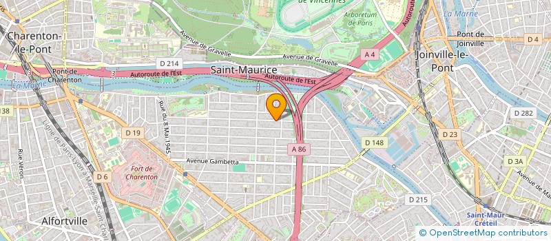 localisation de l'entreprise CHARLES ET FILS à MAISONS-ALFORT