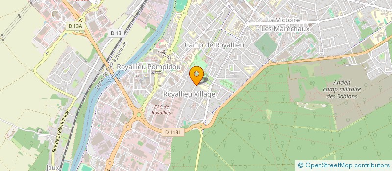 localisation de l'entreprise CHARLES ET SEBASTIEN à COMPIEGNE