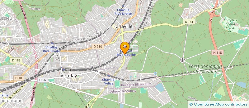 localisation de l'entreprise CHARLES ET THEO à CHAVILLE