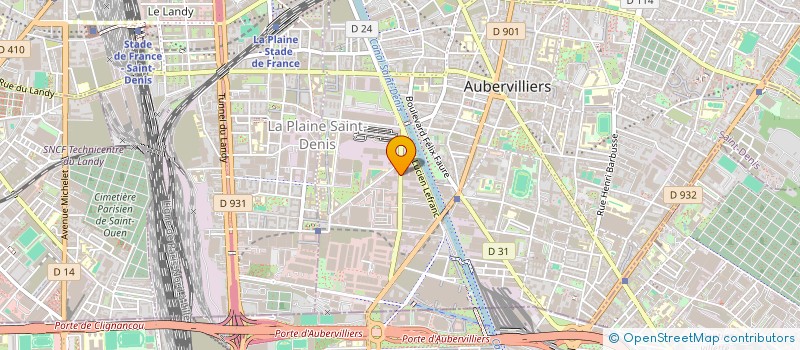 localisation de l'entreprise CHARLES FRANCE à AUBERVILLIERS