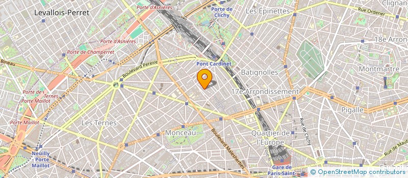localisation de l'entreprise CHARLES GAUTHIER à PARIS