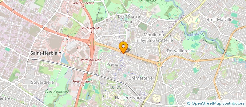 localisation de l'entreprise CHARLES GAUTIER  SAINT-HERBLAIN