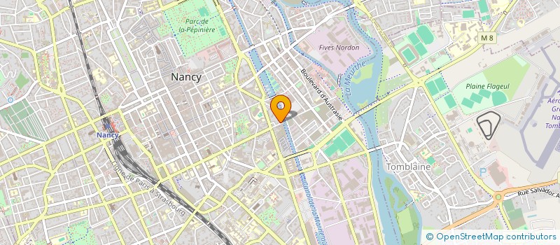 localisation de l'entreprise CHARLES III  NANCY