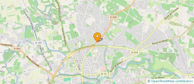 localisation de l'entreprise CHARLES IMMOBILIER  CARPENTRAS