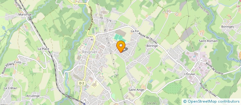 localisation de l'entreprise CHARLES INDIVISION à REIGNIER-ESERY