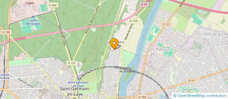 localisation de l'entreprise CHARLES ISNEL  LE MESNIL-LE-ROI