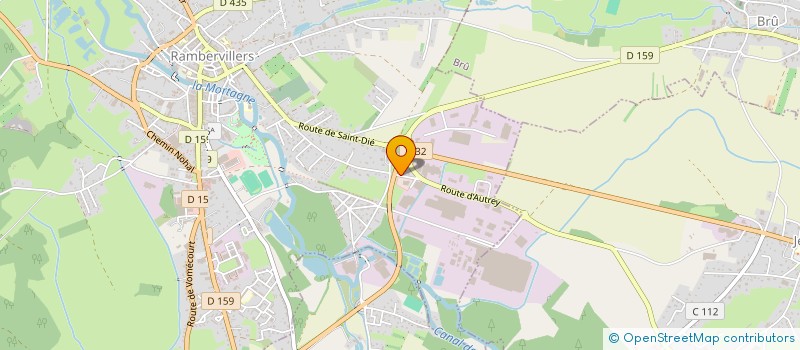 localisation de l'entreprise CHARLES'KARO  RAMBERVILLERS