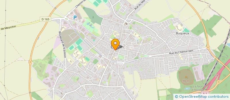 localisation de l'entreprise CHARLES & L'OLIVIER PRIMEUR  CARVIN