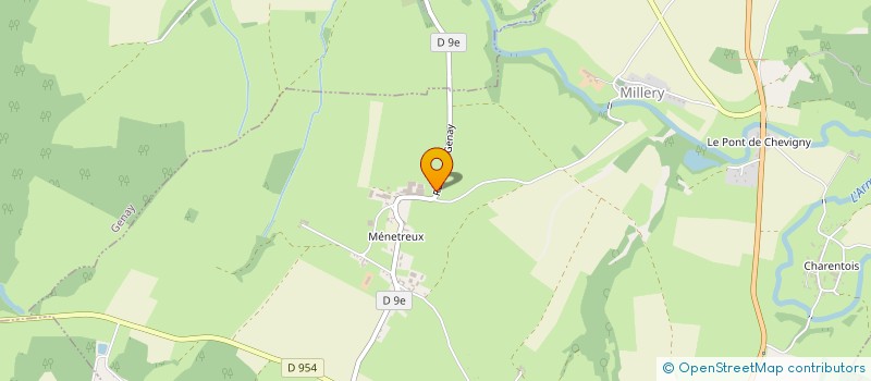 localisation de l'entreprise CHARLES MARCEL-CHARLES MARIE ODILE  MILLERY