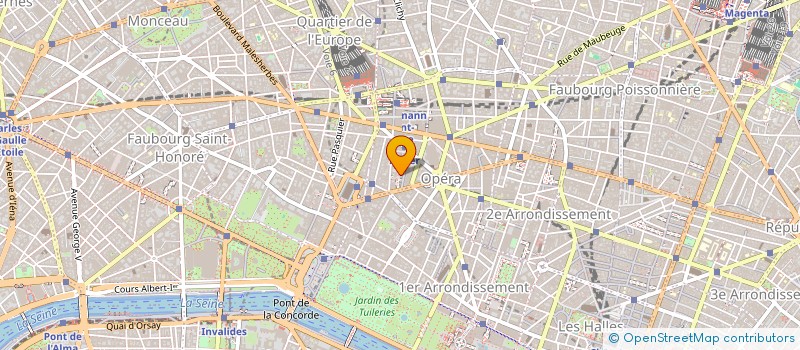 localisation de l'entreprise CHARLES MARCUS GROUP SERVICES LTD  PARIS