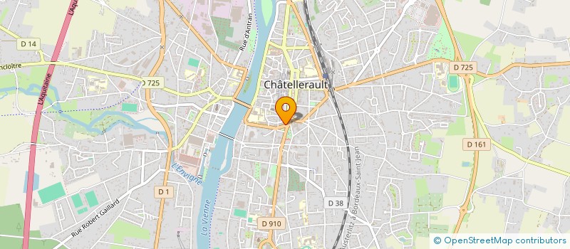 localisation de l'entreprise CHARLES MARTEL IMMOBILIER à CHATELLERAULT