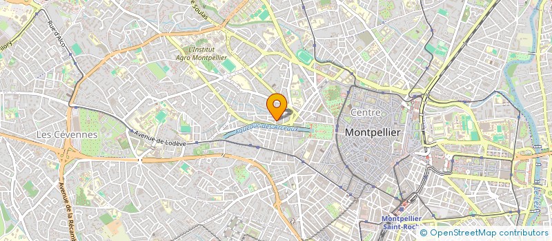 localisation de l'entreprise CHARLES METENIER à MONTPELLIER