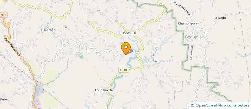 localisation de l'entreprise CHARLES-NICOLAS DISTRIBUTION  RIVIERE PILOTE