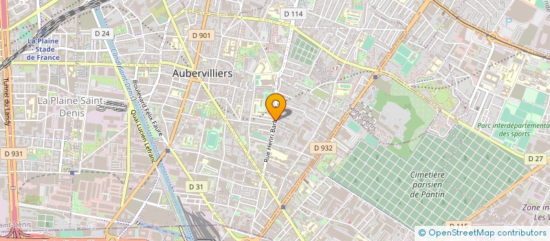 localisation de l'entreprise CHARLES PARIS à AUBERVILLIERS